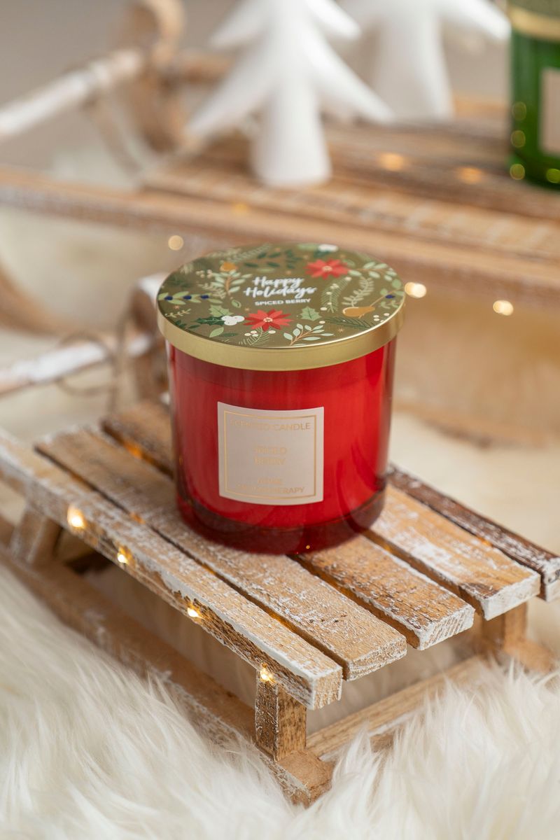 Doftljus 10x10cm - Spiced berry