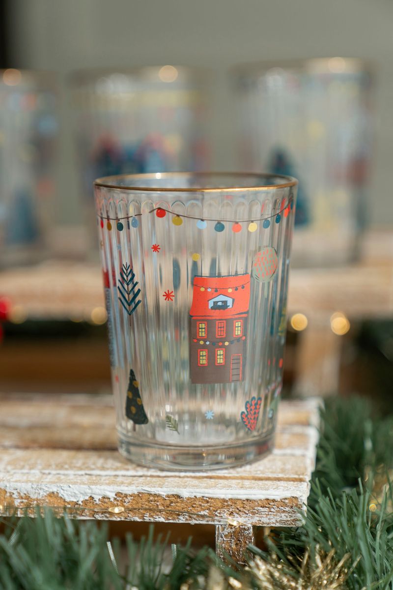 Dricksglas 500ml - Julgranständning