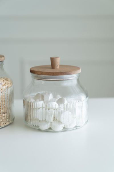 Huvudbild Glasburk m/trälock 1750ml