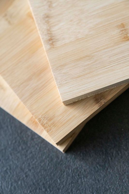 Bricka - Bambu 3-pack med handtag
