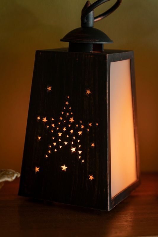 LED Lanterna 10x19cm - Stjärna