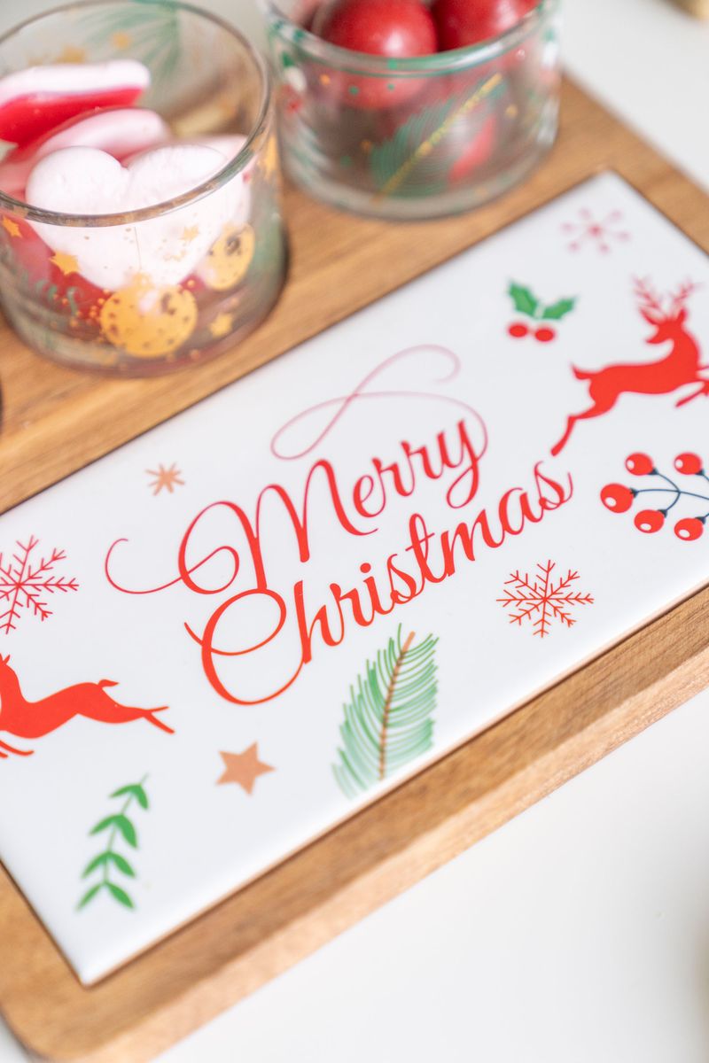 Serveringsset - Merry Christmas