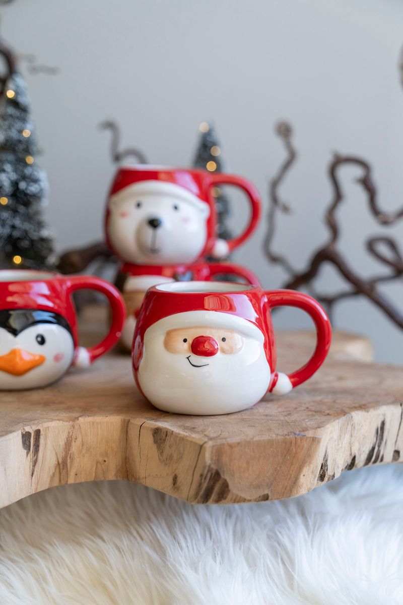 Xmas Kopp 8cm - Tomte