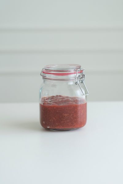 Huvudbild Glasburk 1L - Röd