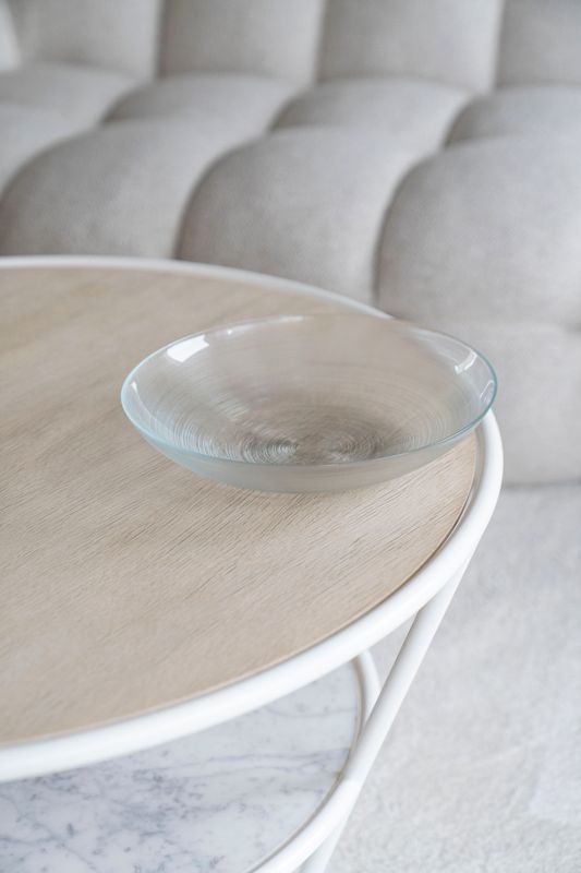 Glasskål 30cm Klar