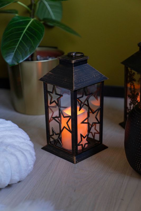 LED Lanterna 28cm - Stjärna