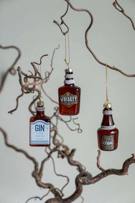 Hovedbilde Julgranspynt - Flaskor 3-pack