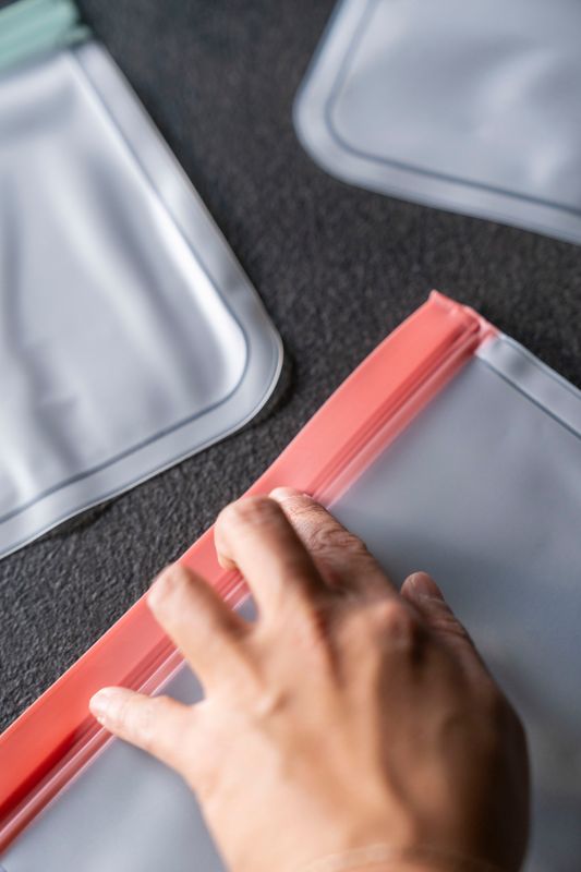 Återanvändningsbar Ziploc - Medium 3pk