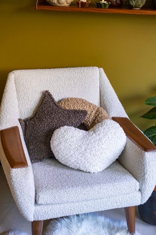 Kudde Donut 43x30cm - Beige