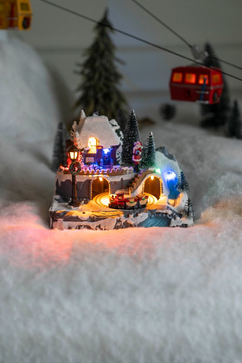 Julby - Älva och Lyktstolpe