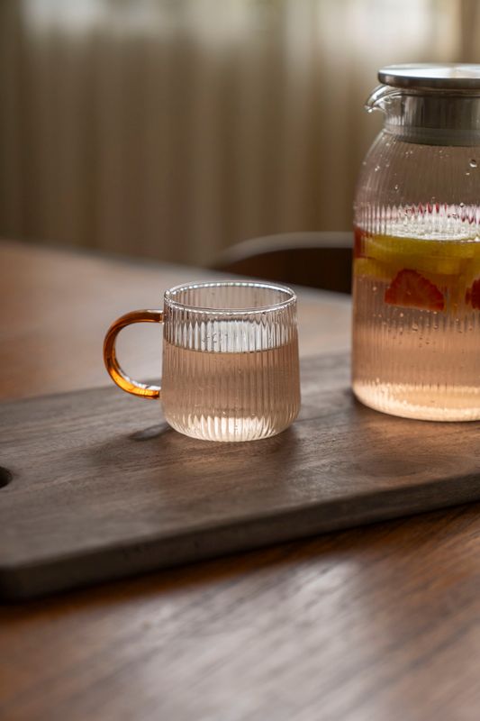 Glaskopp 250ml Oker