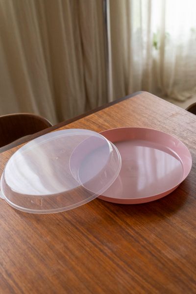Huvudbild Serveringsset med lock  35,5cm - Rosa
