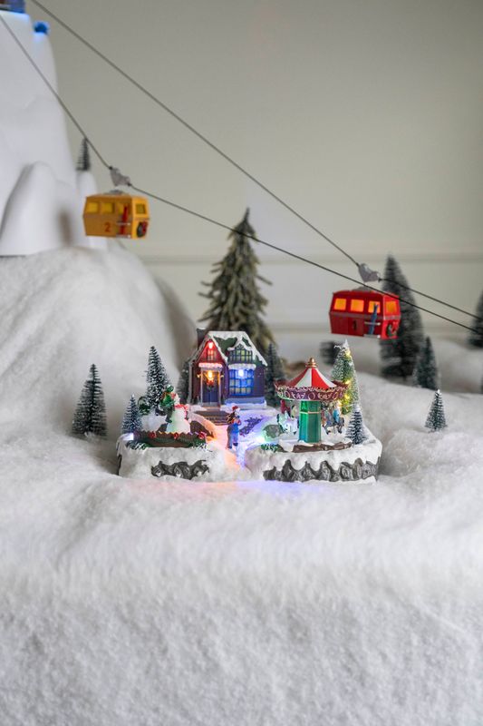 Julby - Hus og Snögubbe