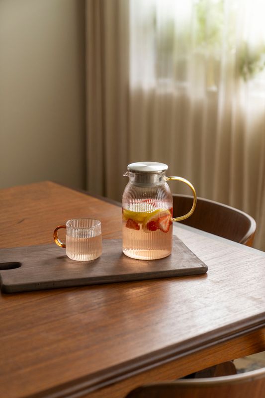 Glaskopp 250ml Oker
