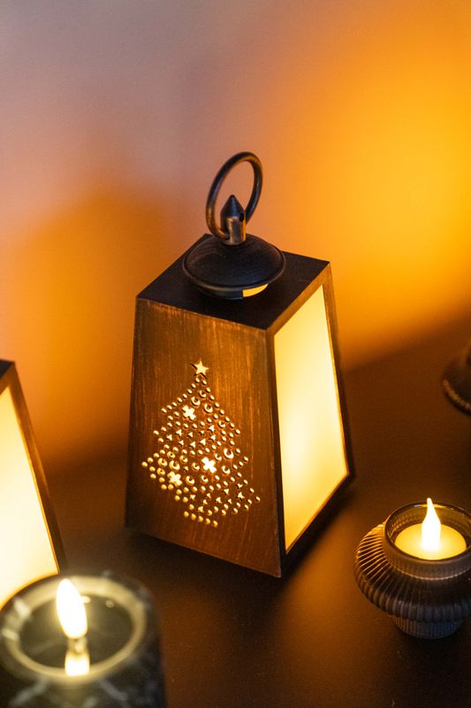 LED Lanterna 10x19cm - Julgran